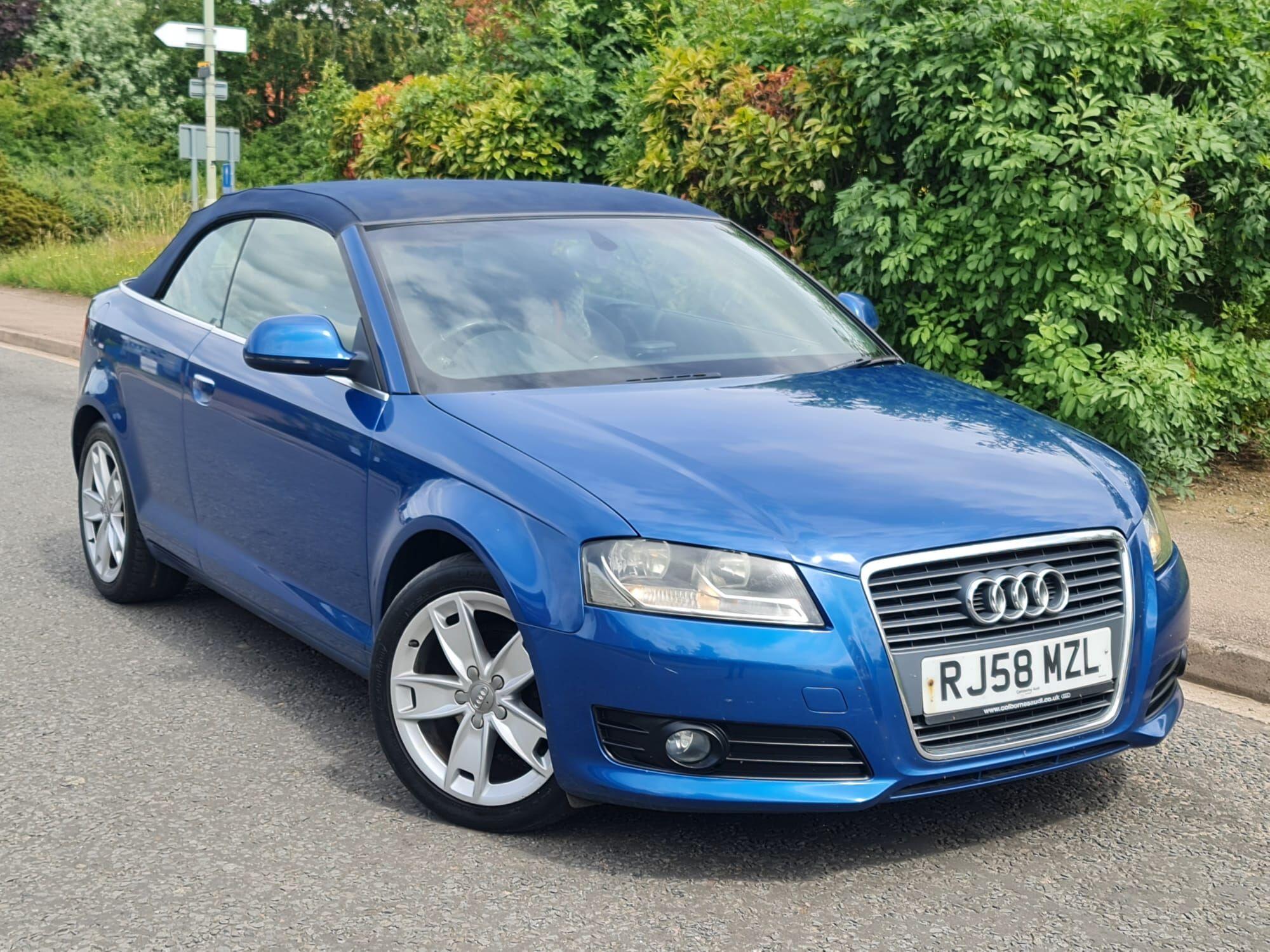 2008 AUDI CABRIOLET 2008 RJ58MZL 125,000 MILES DIESEL MULTIPOINT INSPECTED HPI CHECKED 3 MONTHS WARRANTY... photo